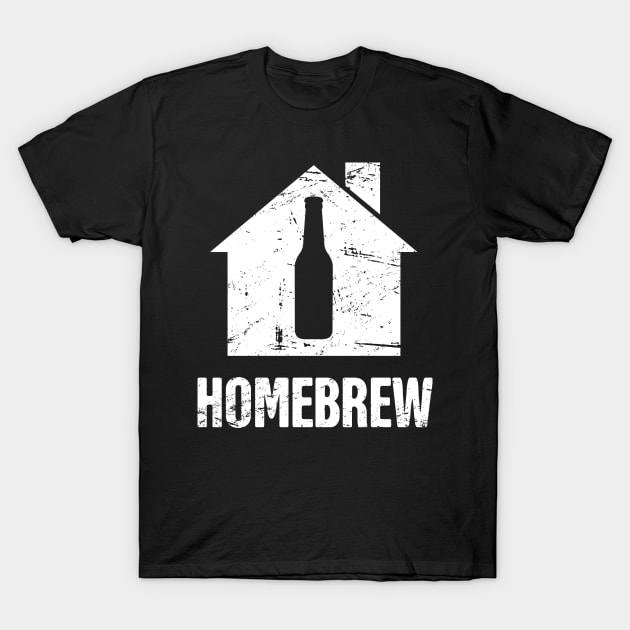 Funny Beer Home Brew Graphic T-Shirt by MeatMan